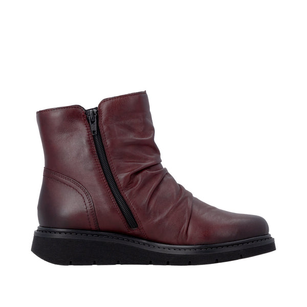 Remonte D3981-35 (Burgundy) - Women's