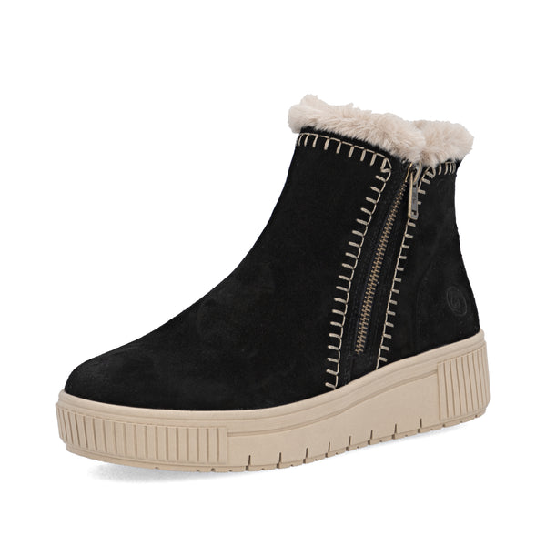 Remonte D3B70-03 (Black) - Women's