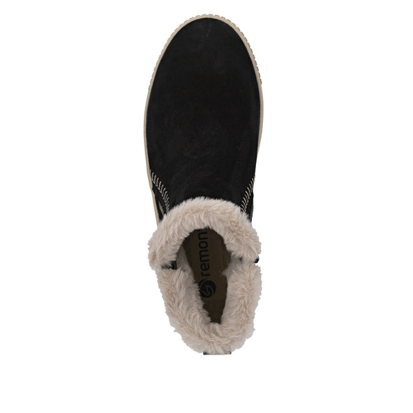 Remonte D3B70-03 (Black) - Women's