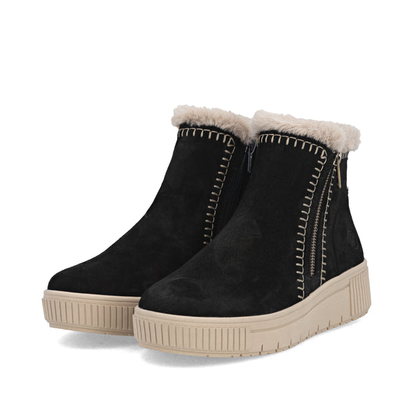 Remonte D3B70-03 (Black) - Women's