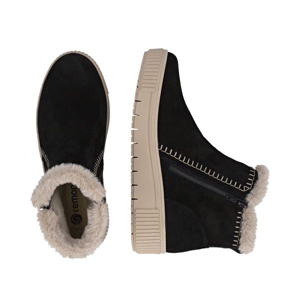 Remonte D3B70-03 (Black) - Women's