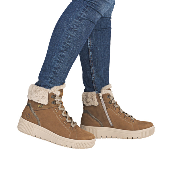 Remonte D3B72-22 (Brown) - Women's