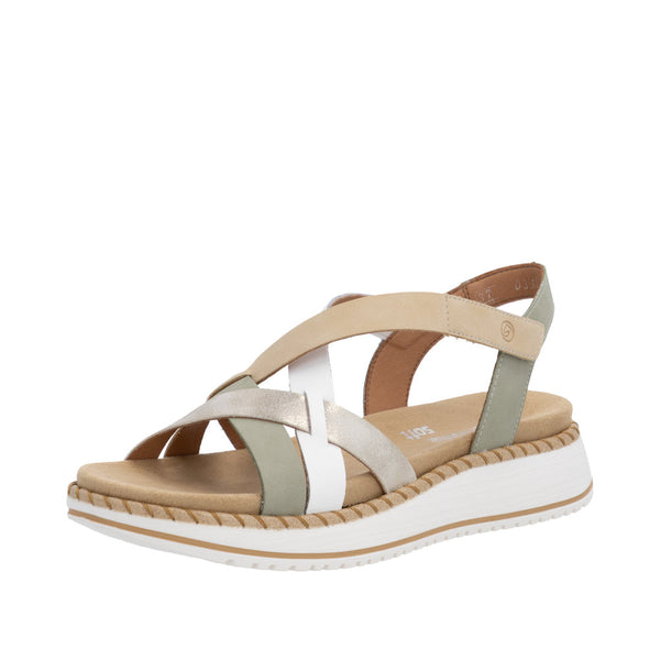 Remonte D3J53-52 (Green Multi) - Women's