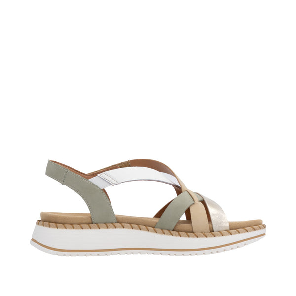 Remonte D3J53-52 (Green Multi) - Women's