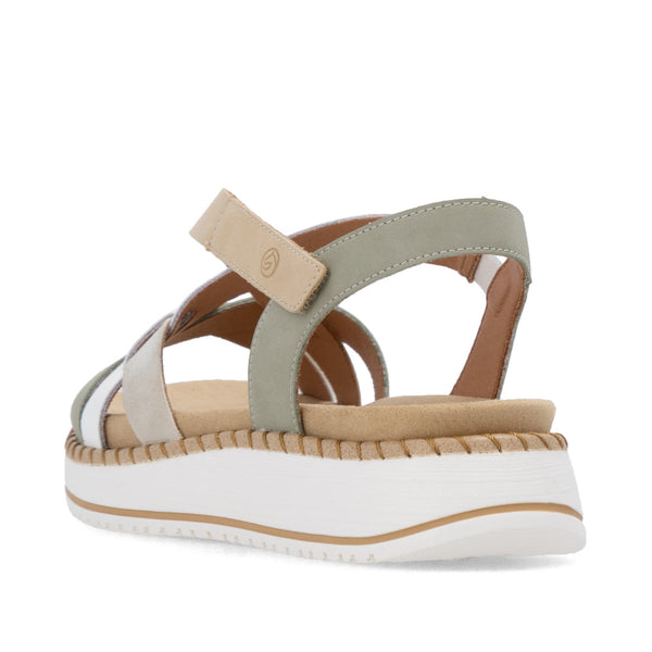 Remonte D3J53-52 (Green Multi) - Women's