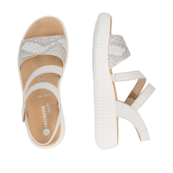 Remonte D3L51-60 (Beige/Gold) - Women's