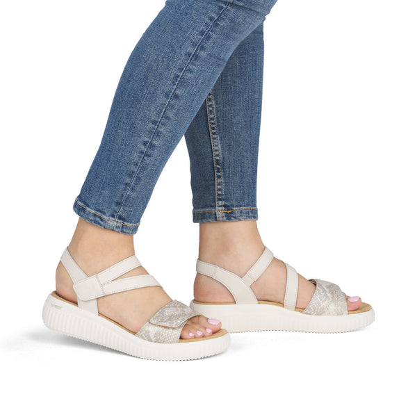Remonte D3L51-60 (Beige/Gold) - Women's