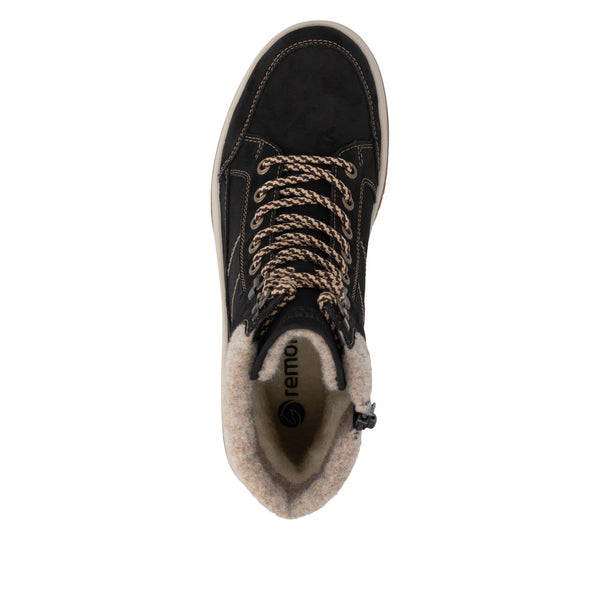 Remonte D3Q72-03 (Black) - Women's