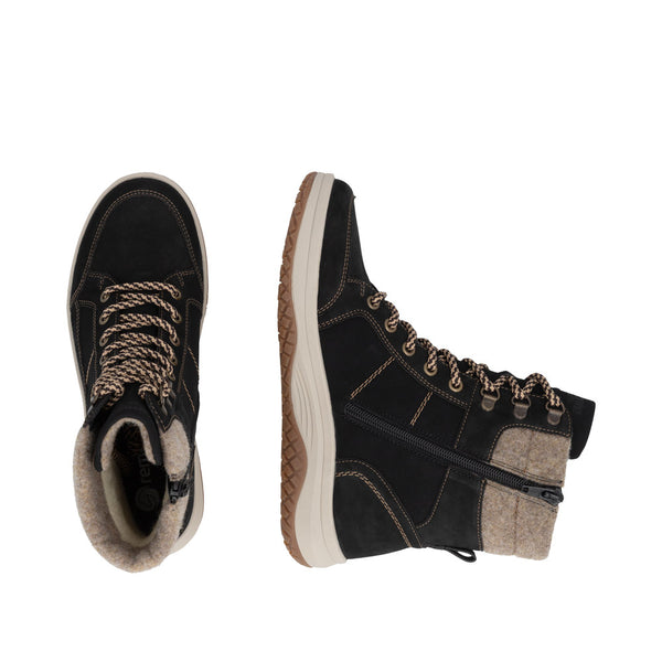 Remonte D3Q72-03 (Black) - Women's