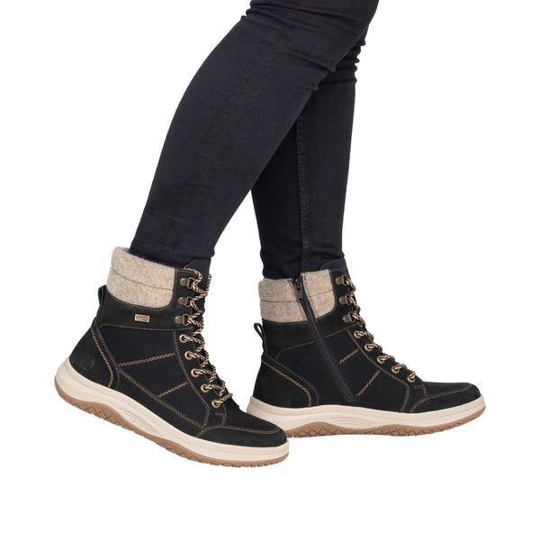 Remonte D3Q72-03 (Black) - Women's