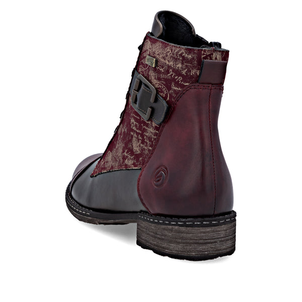 Remonte D4381-35 (Red Multi) - Women's