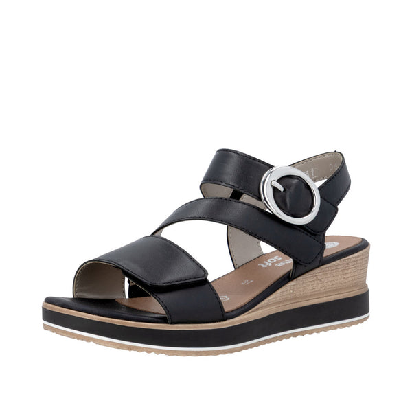 Remonte D6466-00 (Black) - Women's