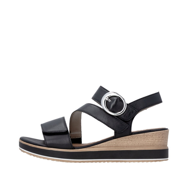 Remonte D6466-00 (Black) - Women's