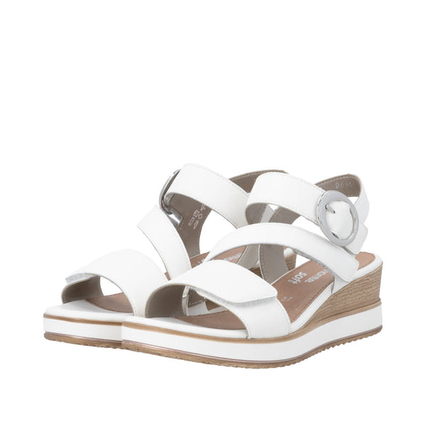 Remonte D6466-80 (White) - Women's