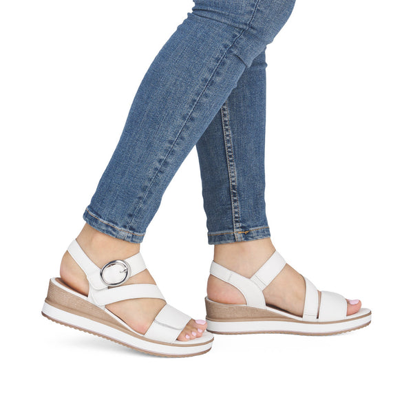 Remonte D6466-80 (White) - Women's
