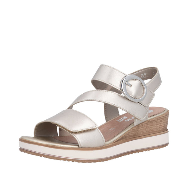 Remonte D6466-90 (Gold) - Women's