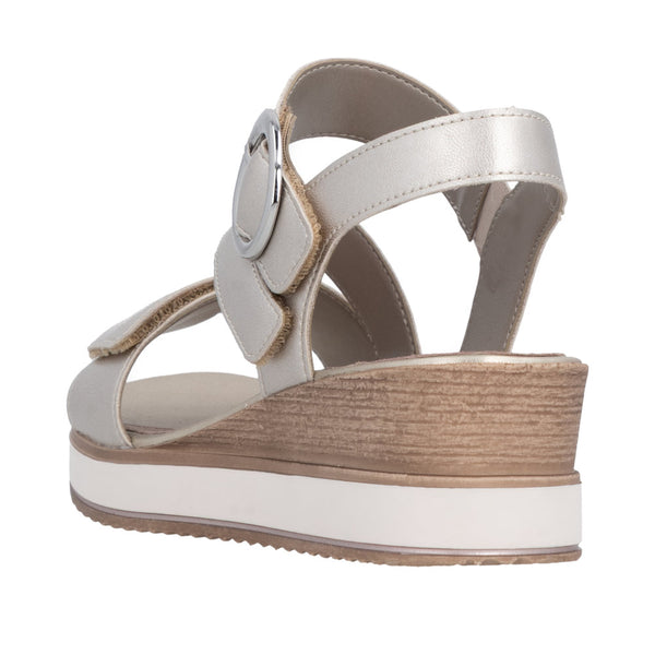 Remonte D6466-90 (Gold) - Women's