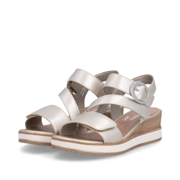 Remonte D6466-90 (Gold) - Women's