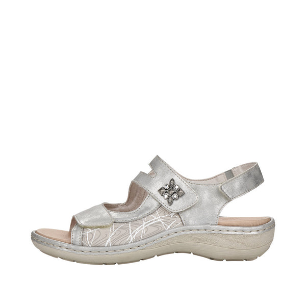 Remonte D7647-40 (Silver) - Women's