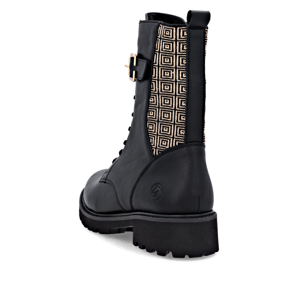 Remonte D8658-03 (Black) - Women's