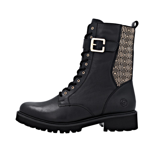 Remonte D8658-03 (Black) - Women's