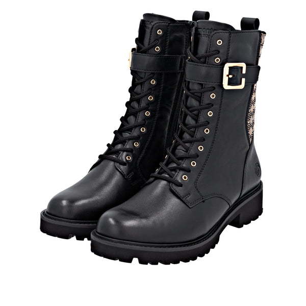 Remonte D8658-03 (Black) - Women's