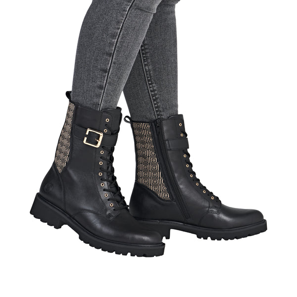 Remonte D8658-03 (Black) - Women's