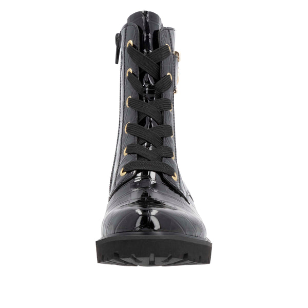 Remonte D8683-00 (Black Patent) - Women's
