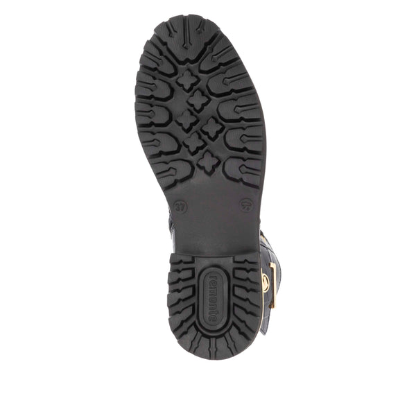 Remonte D8683-00 (Black Patent) - Women's