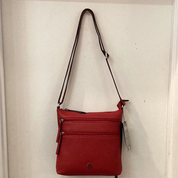 La Diva R18051 STL Handbag (Med Red) - Women's