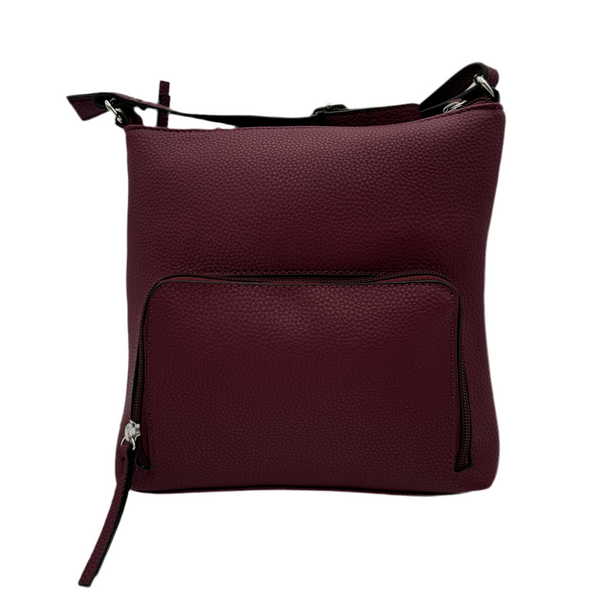 La Diva R18051 STL Handbag (Wine) - Women's