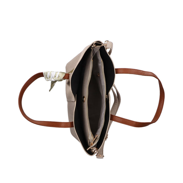 Rieker Handbag H1045-60 (Beige) - Women's