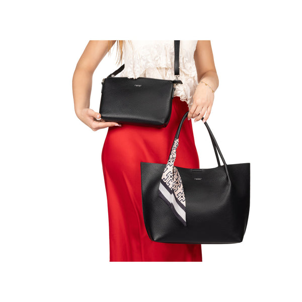 Rieker Handbag H1399-00 (Black) - Women's
