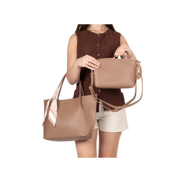Rieker Handbag H1399-24 (Brown) - Women's