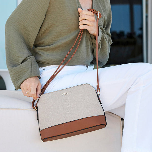 Rieker Handbag H1510-60 (Beige) - Women's