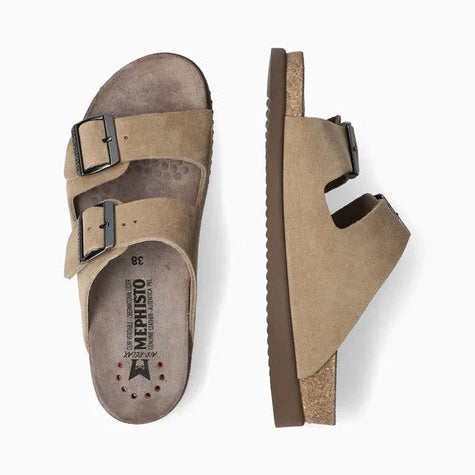 Mephisto Hester Sandal (Grey) - Women’s