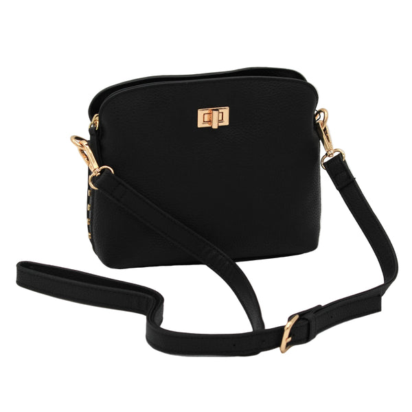 La Diva M17364STL Handbag (Black)