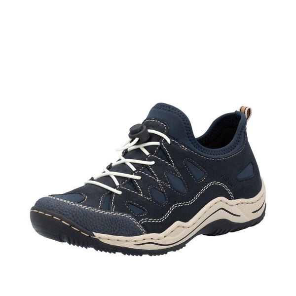 Rieker L0551-14 (Blue) - Women's