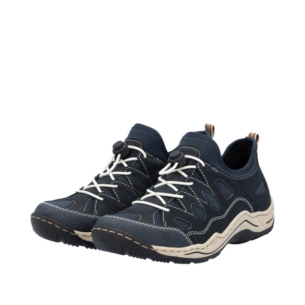 Rieker L0551-14 (Blue) - Women's