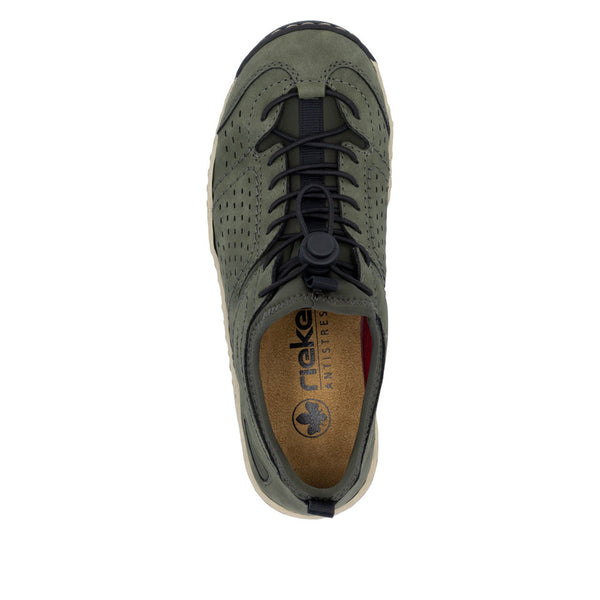 Rieker L0574-54 (Green) - Women's