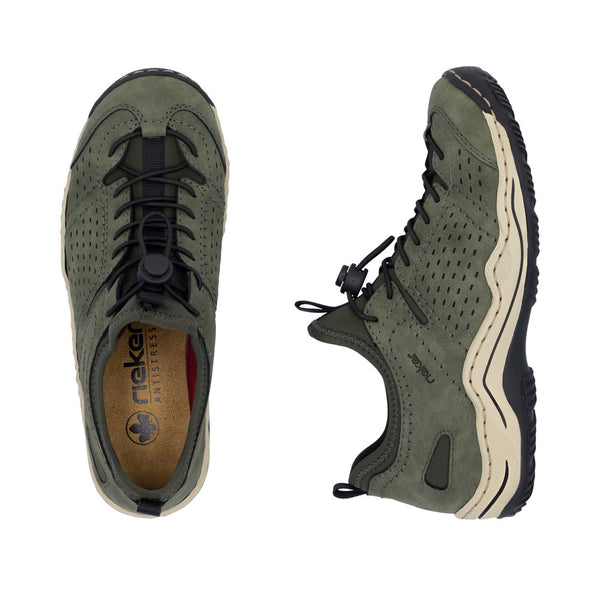 Rieker L0574-54 (Green) - Women's