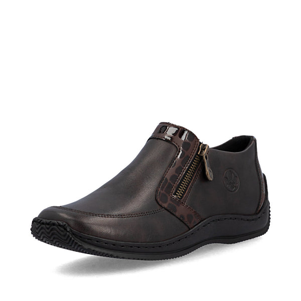 Rieker L1773-25 (Chocolate Brown) - Women's