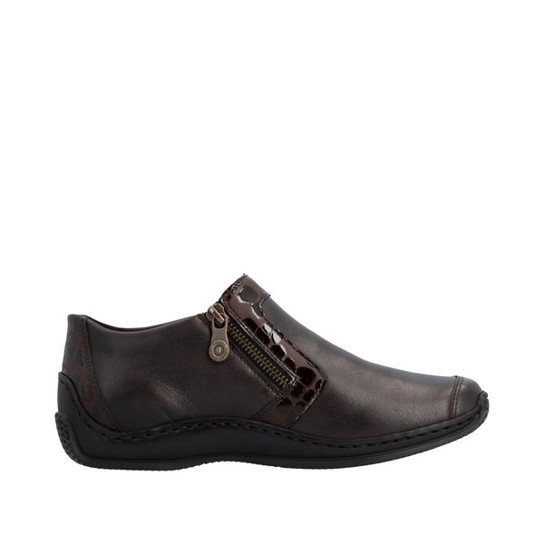 Rieker L1773-25 (Chocolate Brown) - Women's