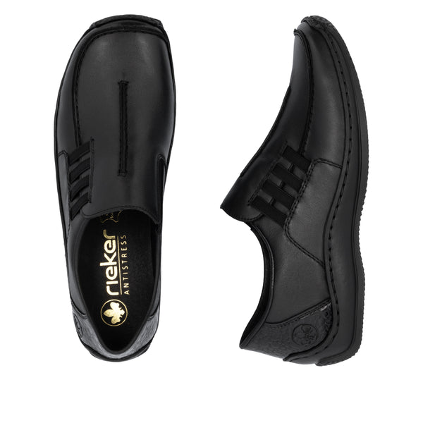 Rieker L1777-00 (Black) - Women's
