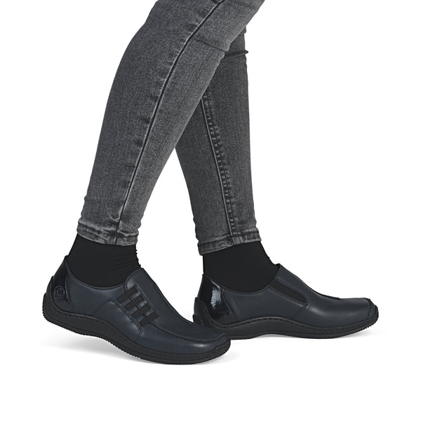 Rieker L1777-14 (Blue) - Women's