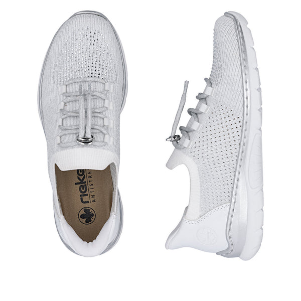 Rieker L3261-90 (White) - Women's