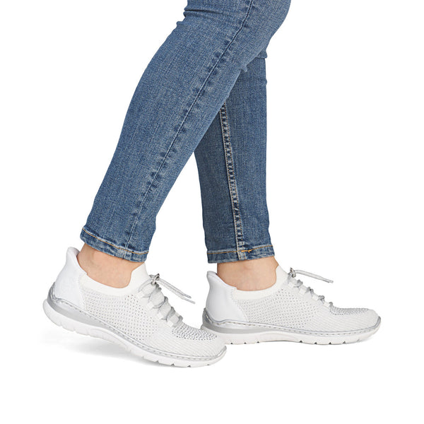 Rieker L3261-90 (White) - Women's