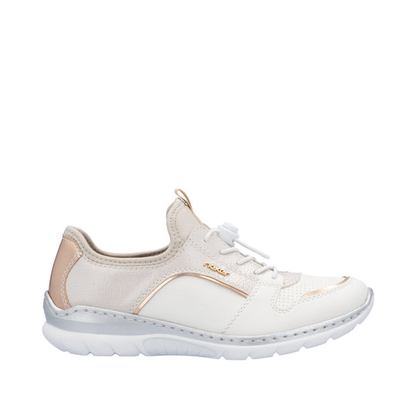 Rieker L3294-80 (White Multi) - Women's