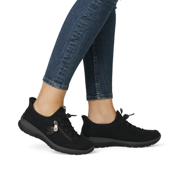 Rieker L32F1-00 (Black) - Women's