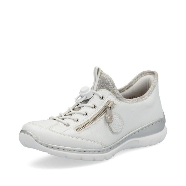 Rieker L32F1-80 (White) - Women's